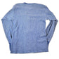 Vintage 1990s Waffle Knit Thermal Crewneck Sweatshirt Mens S from propervintagecanada