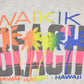 Vintage 1990s Waikiki Beach Hawaii Neon Graphic Print Crewneck Sweatshirt Women's L from propervintagecanada