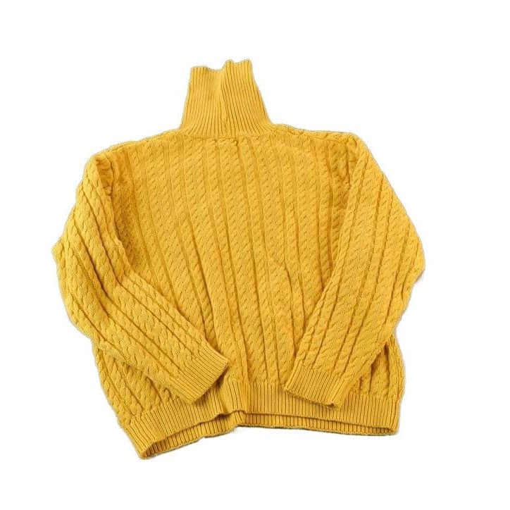 Vintage 1990s Wainscot Cable Knit Turtleneck Sweater Women's S from propervintagecanada