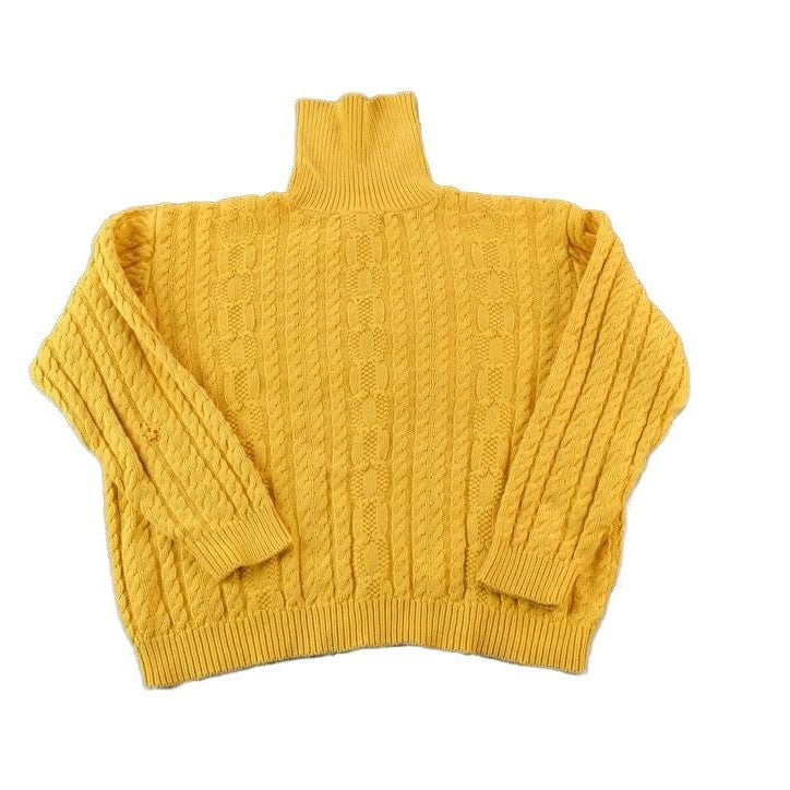Vintage 1990s Wainscot Cable Knit Turtleneck Sweater Women's S from propervintagecanada