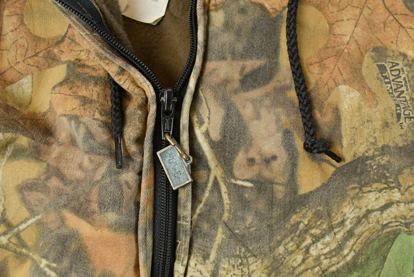 Vintage 1990s Walls Tree Camo Full Zip Hunting Jacket Men's Large / Outdoors Hunting Gear / Outdoorsman / Hooded Jacket from propervintagecanada