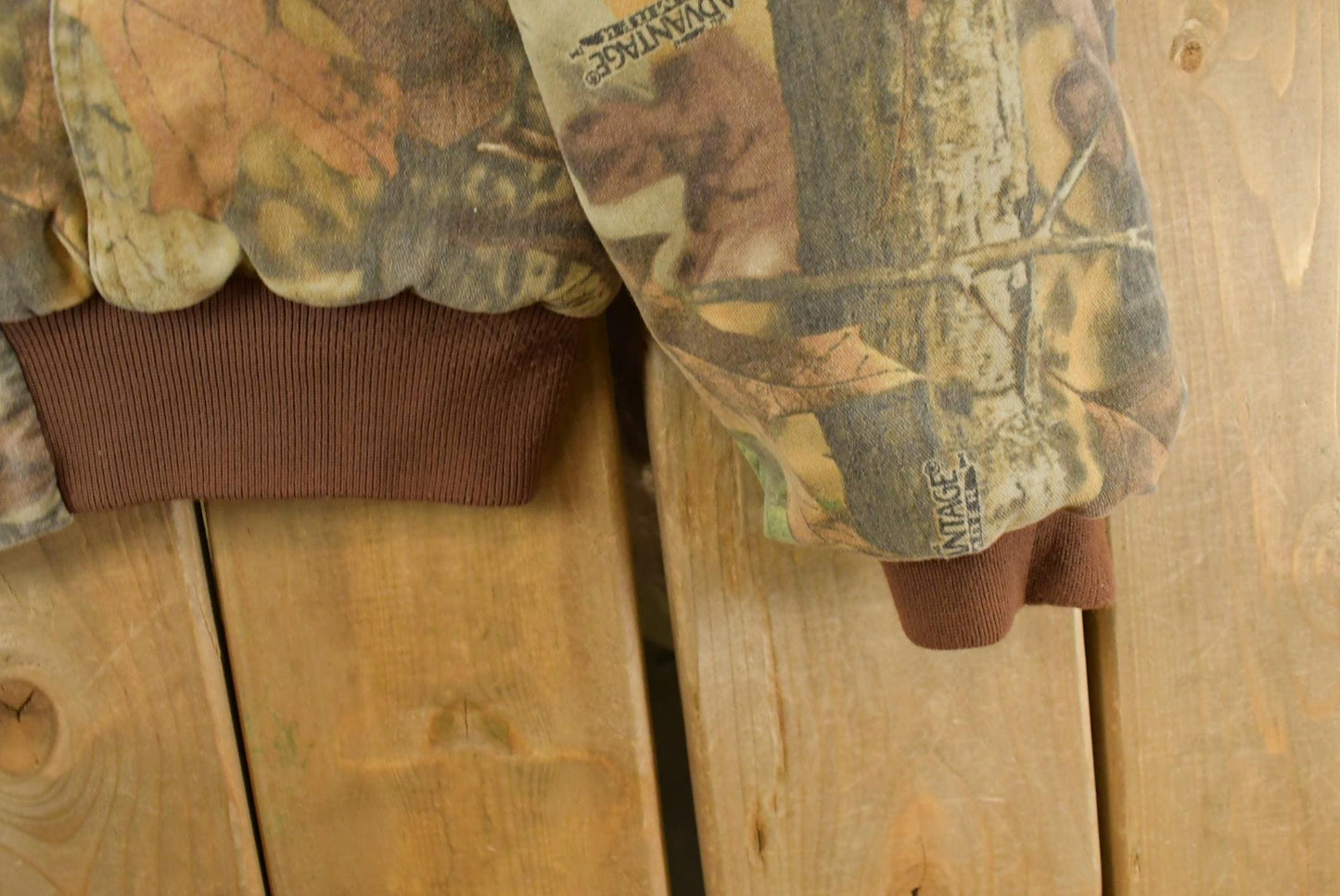 Vintage 1990s Walls Tree Camo Full Zip Hunting Jacket Men's Large / Outdoors Hunting Gear / Outdoorsman / Hooded Jacket from propervintagecanada
