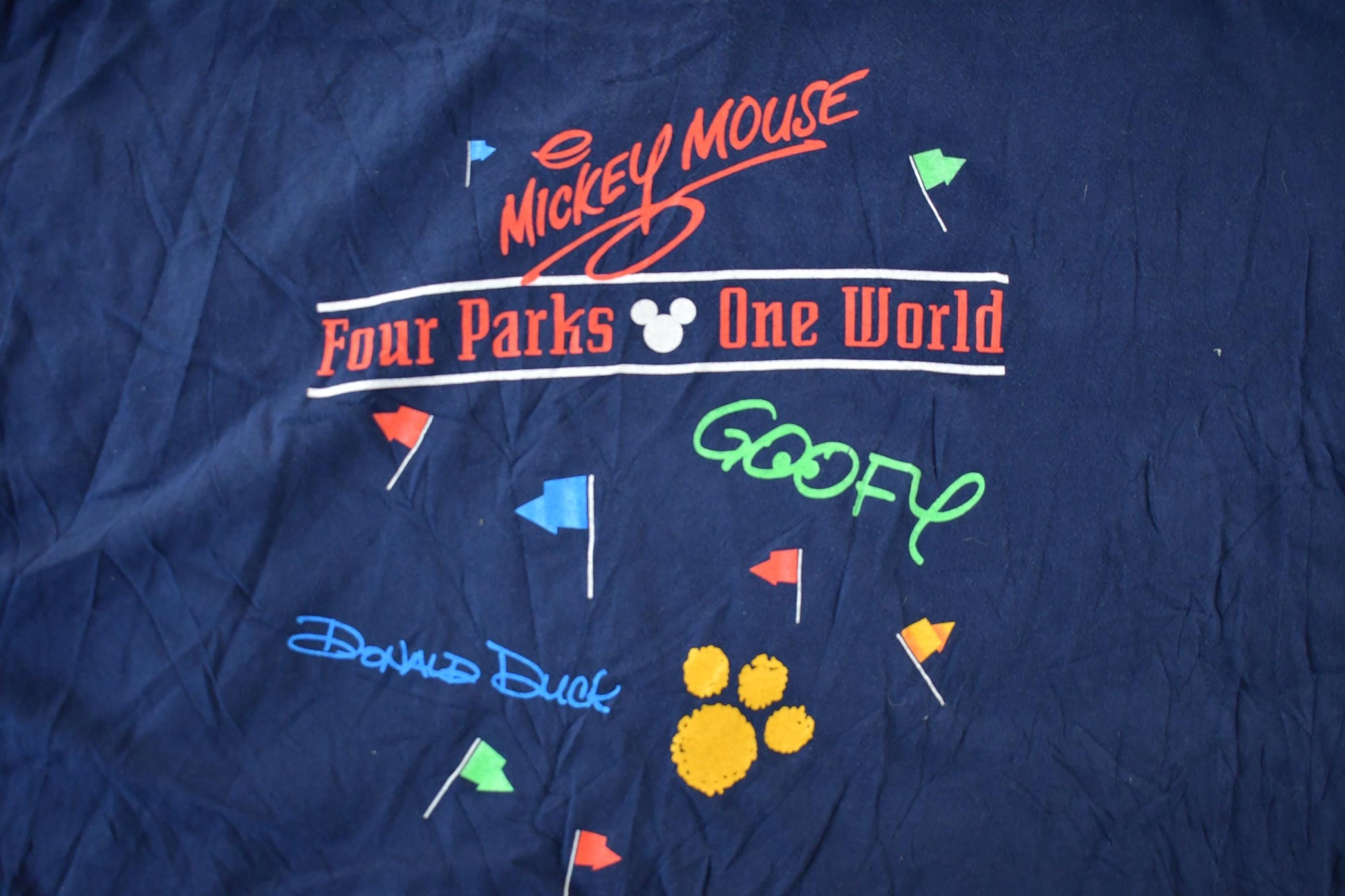 Vintage 1990s Walt Disney Disney Cartoon Promo T-Shirt from propervintagecanada