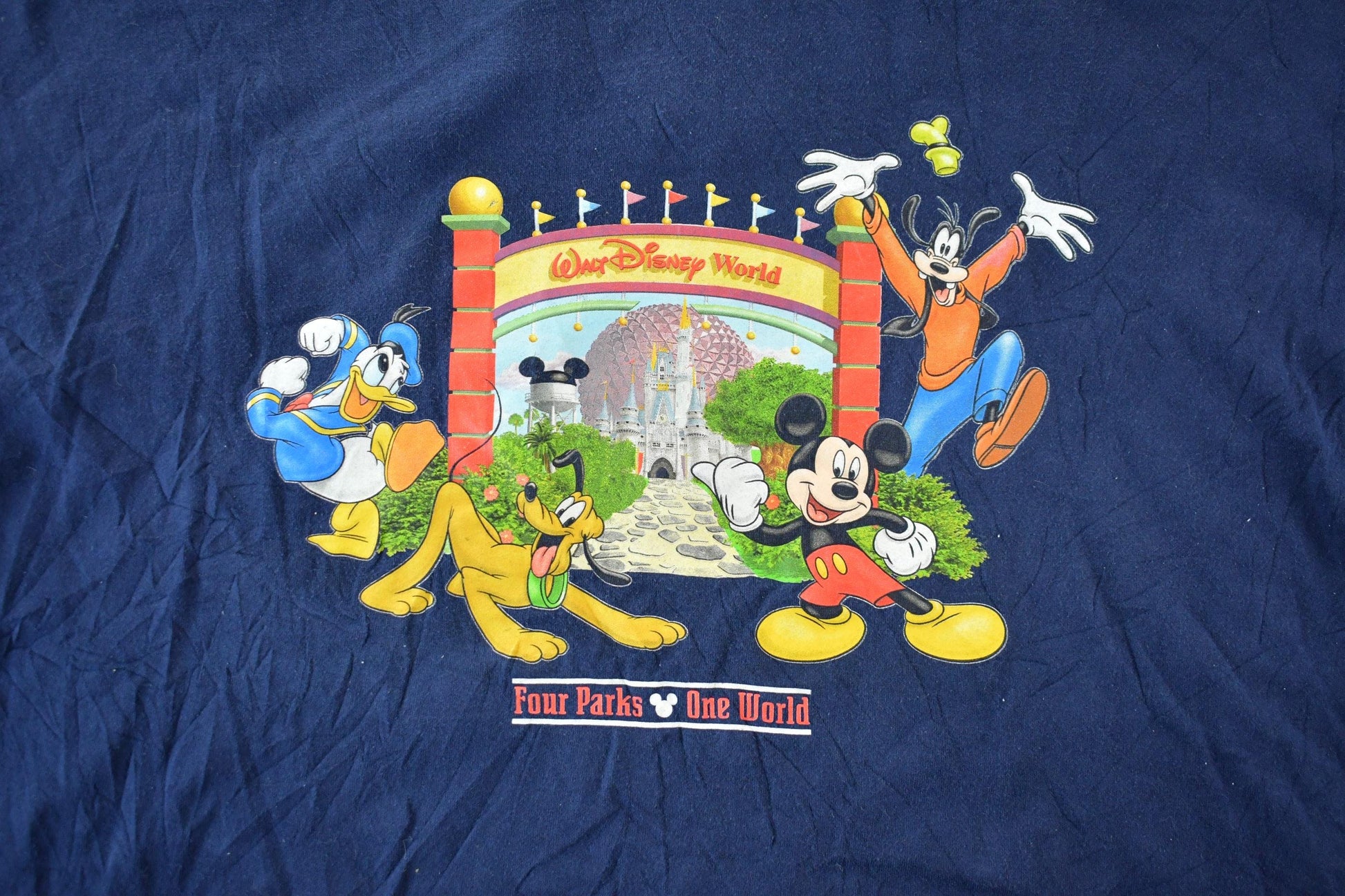 Vintage 1990s Walt Disney Disney Cartoon Promo T-Shirt from propervintagecanada