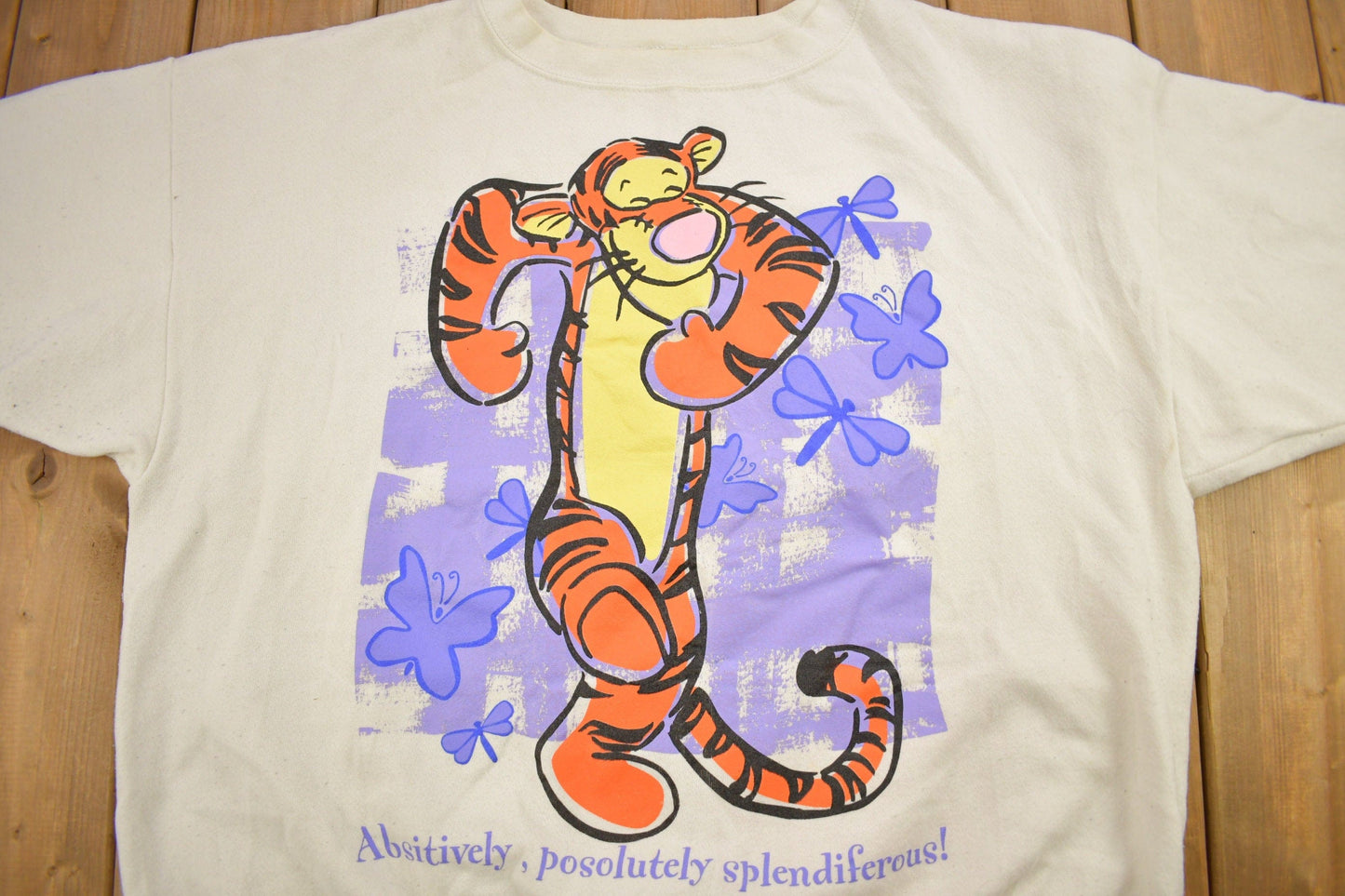 Vintage 1990s Walt Disney Tigger Graphic Disney Crewneck Women's 3X from propervintagecanada