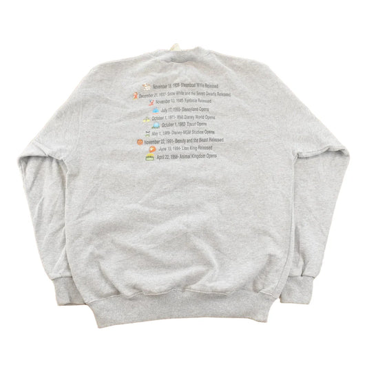Vintage 1990s Walt Disney World 100 Years Of Magic Anniversary Crewneck Sweatshirt Men's M from propervintagecanada