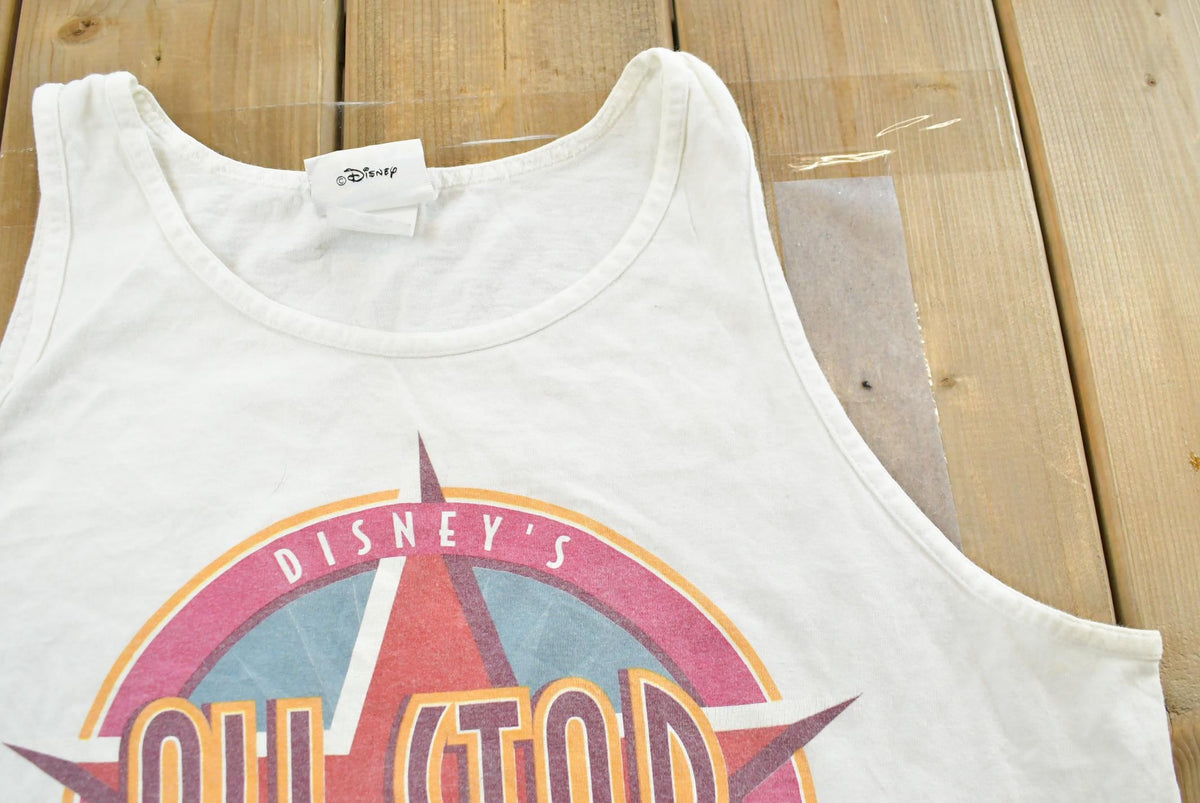 Vintage 1990s Walt Disney World All-Star Movies Tank Top Shirt Mens L from propervintagecanada