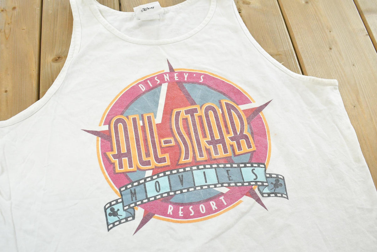 Vintage 1990s Walt Disney World All-Star Movies Tank Top Shirt Mens L from propervintagecanada