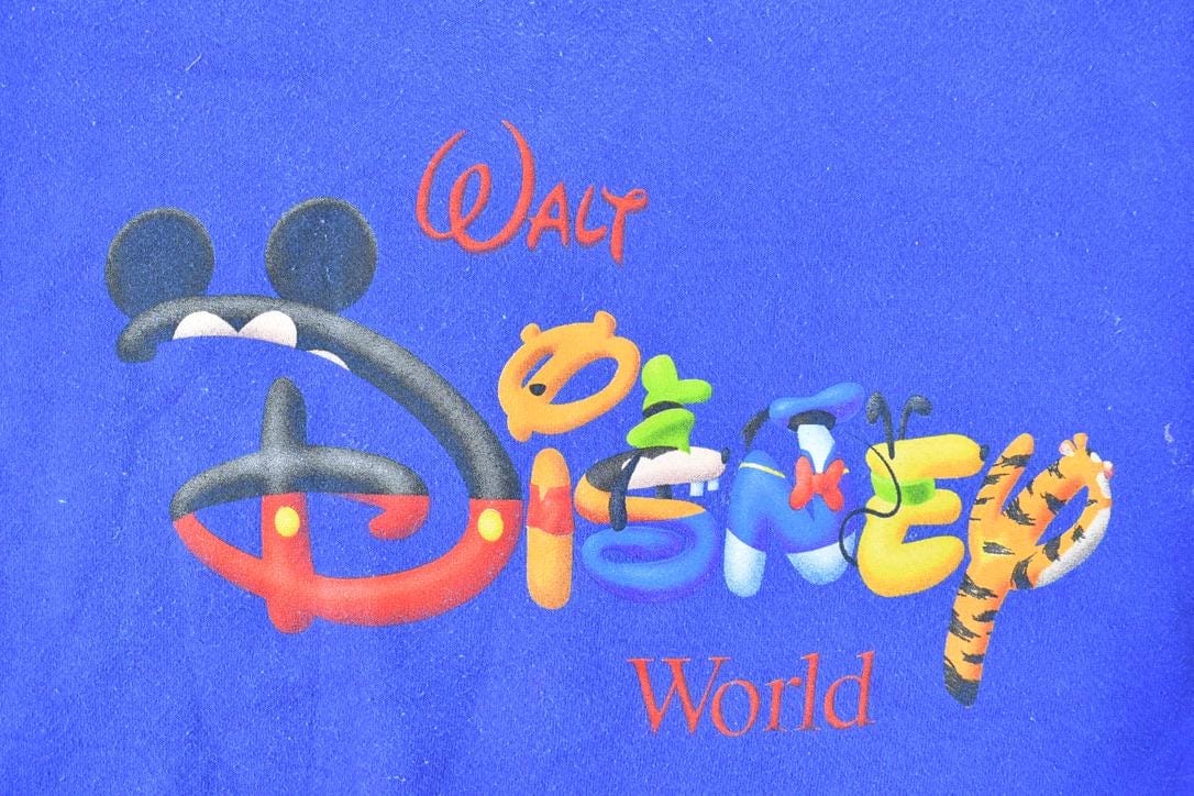 Vintage 1990s Walt Disney World Crewneck Men's 2XL from propervintagecanada