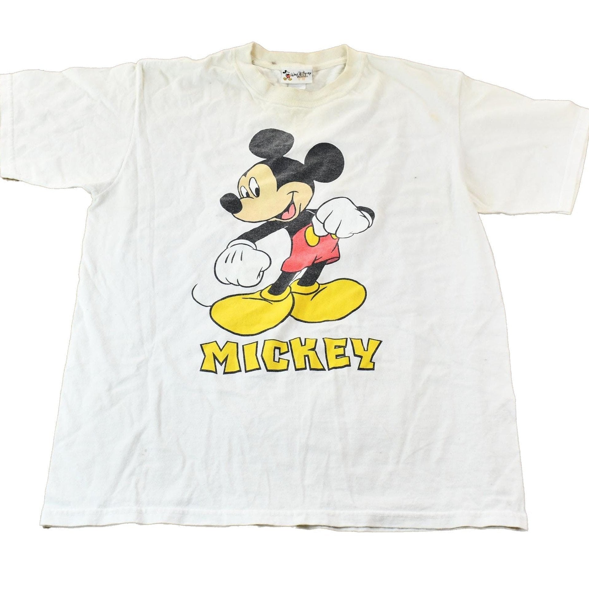 Vintage 1990s Walt Disney World Single Stitch Graphic Mickey Mouse T-Shirt Men's Medium from propervintagecanada