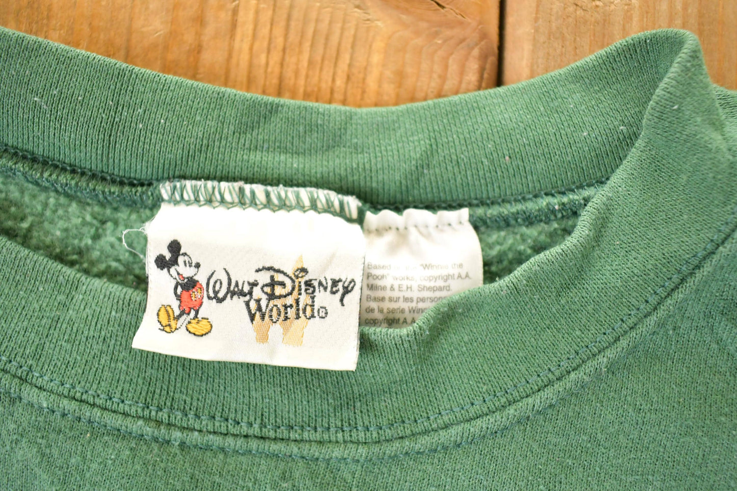 Vintage 1990s Walt Disney World Tigger Crewneck Sweater Men's L from propervintagecanada