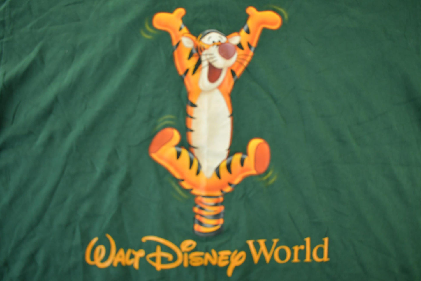 Vintage 1990s Walt Disney World Tigger Graphic T Shirt Men's 3XL from propervintagecanada