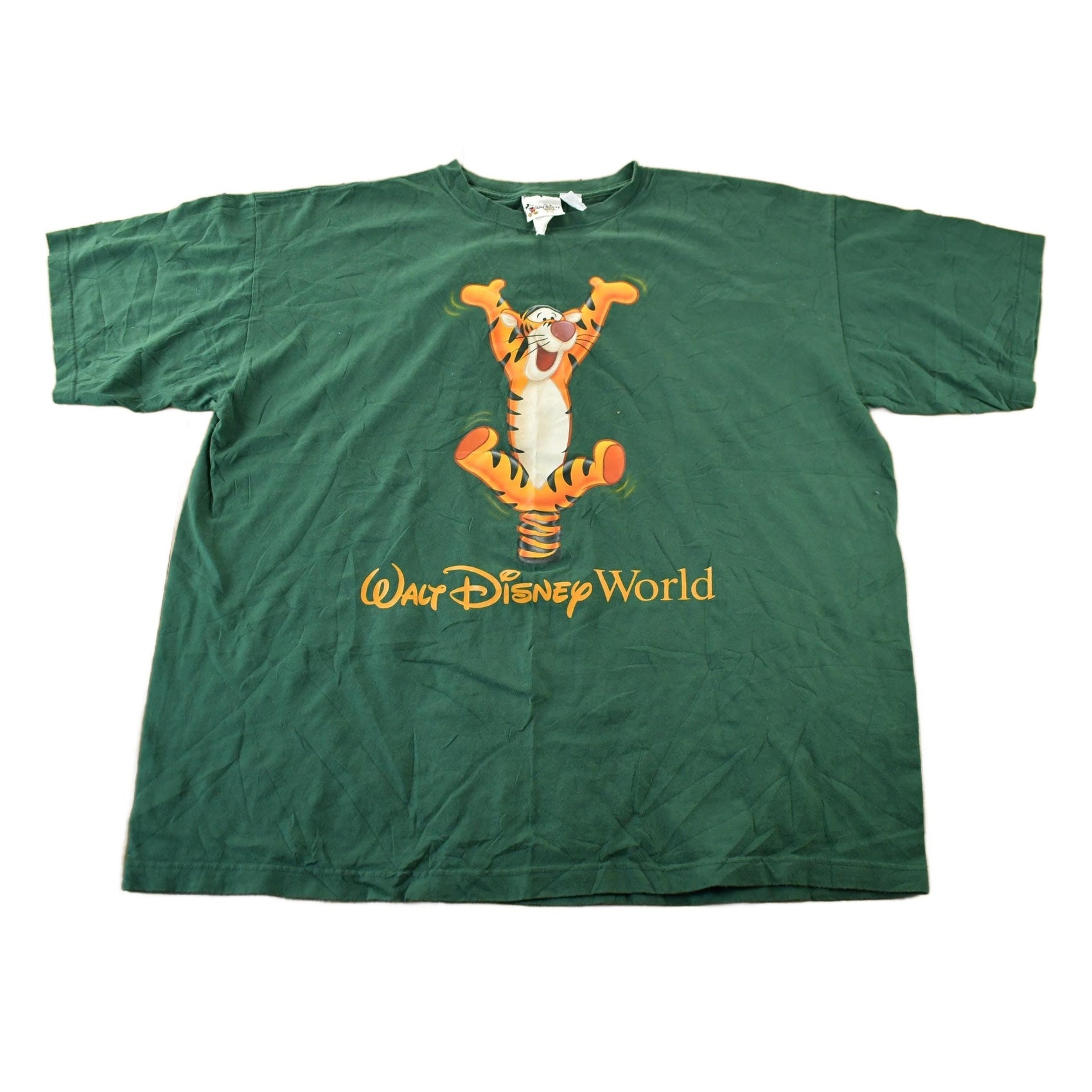 Vintage 1990s Walt Disney World Tigger Graphic T Shirt Men's 3XL from propervintagecanada