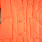 Vintage 1990s Warm Wear Japanese Fluorescent Orange Puffer Jacket Men's Large from propervintagecanada