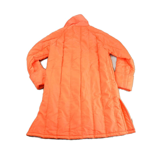 Vintage 1990s Warm Wear Japanese Fluorescent Orange Puffer Jacket Men's Large from propervintagecanada