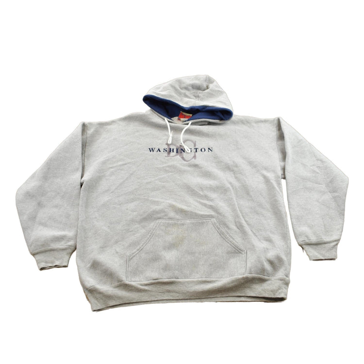 Vintage 1990s Washington DC Hoodie Men's 2XL from propervintagecanada