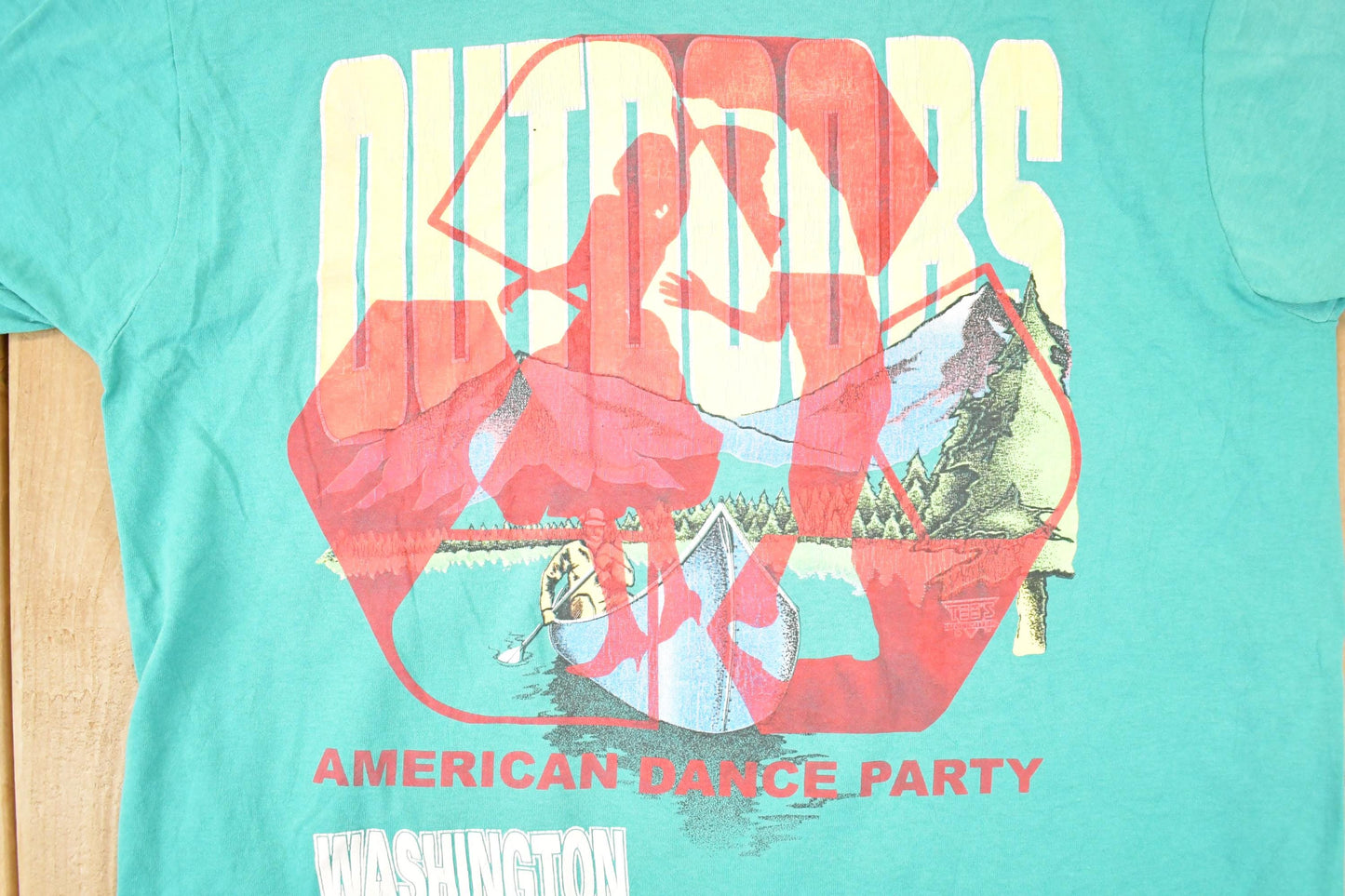 Vintage 1990s Washington Outdoor Dance Festival Souvenir T-Shirt Men's L from propervintagecanada