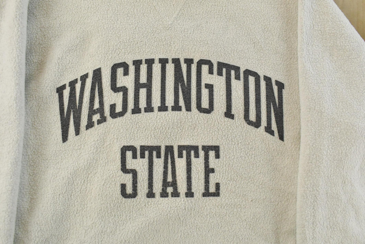 Vintage 1990s Washington State Inside Out Crewneck Sweatshirt Men's M from propervintagecanada