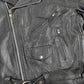 Vintage 1990s Way Of Life Genuine Leather Biker Jacket Men's L from propervintagecanada