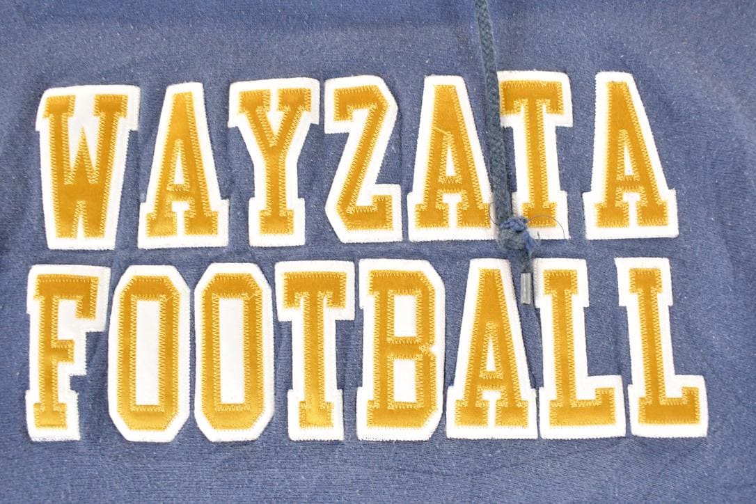 Vintage 1990s Wayzata University Crossgrain Hoodie Sweater Men's XXL from propervintagecanada