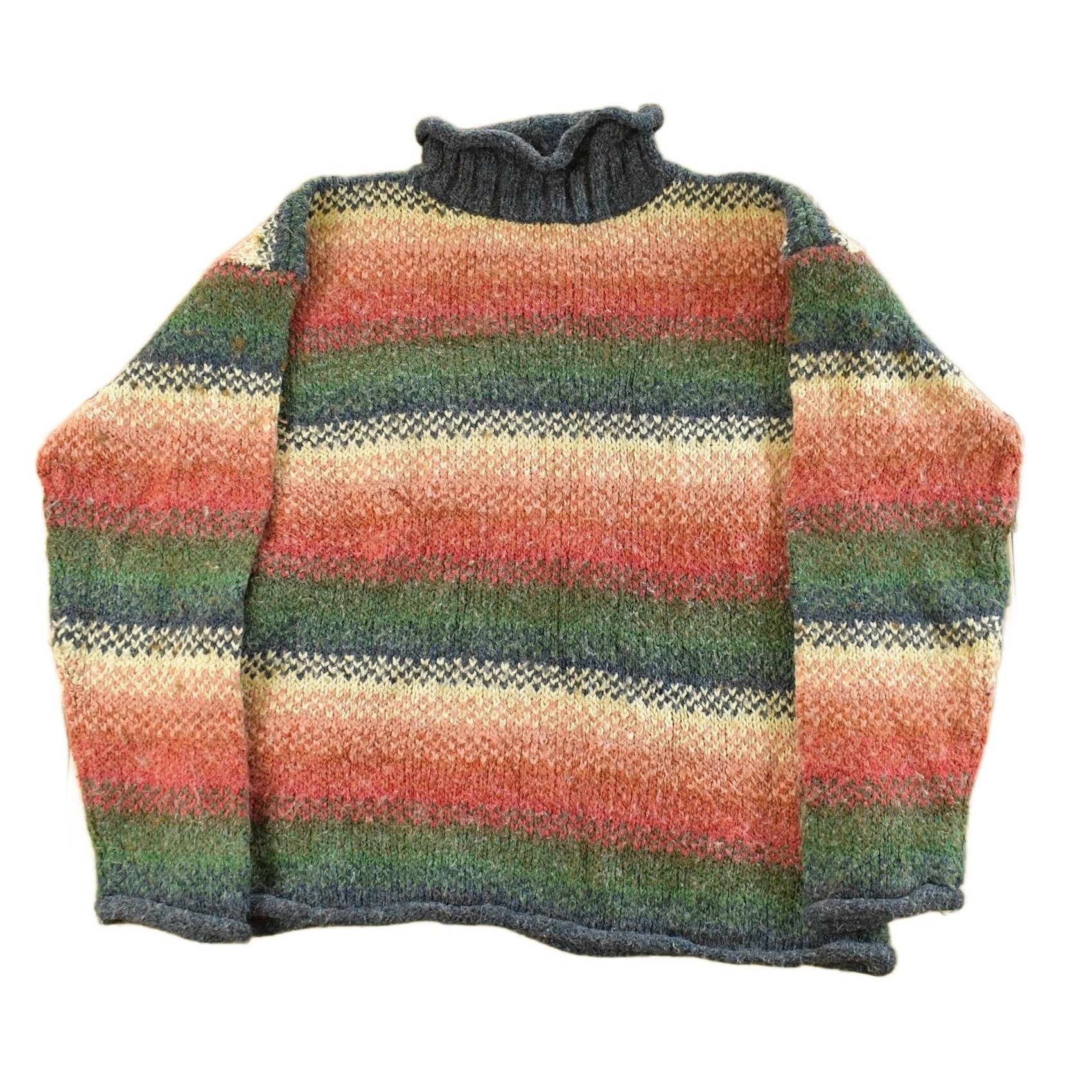 Vintage 1990s Weathervane Knit Mockneck Sweater Women's M from propervintagecanada