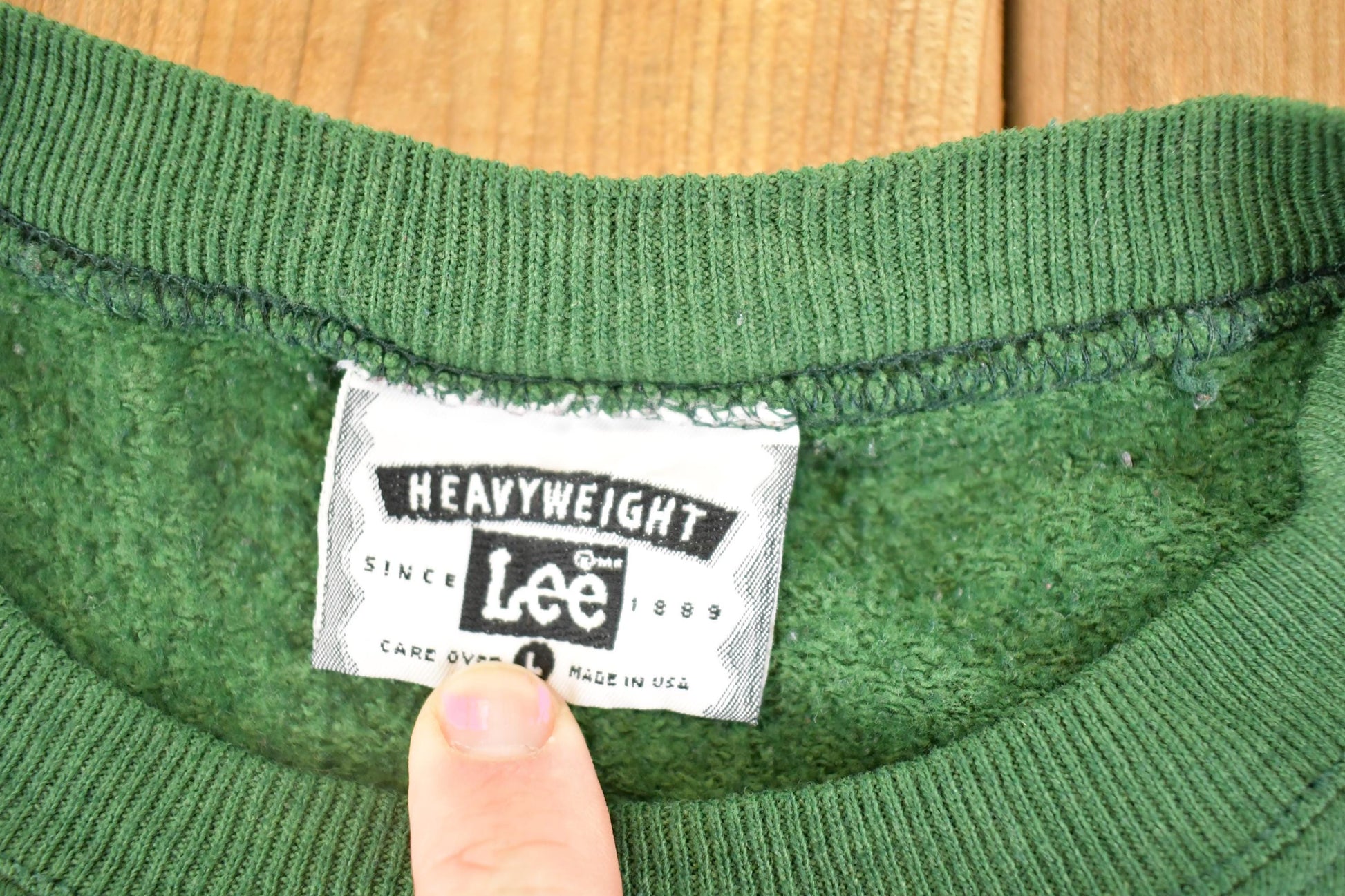 Vintage 1990s Wesley Woods Christian Camping Souvenir Crewneck Sweatshirt Men's L / 90's Tourist Vacation Graphic Sweater from propervintagecanada