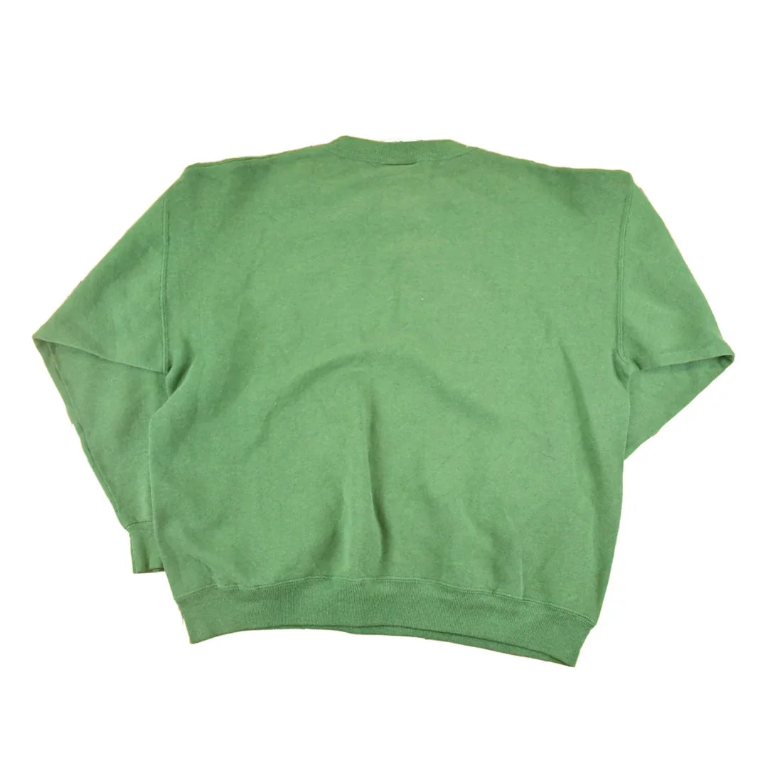Vintage 1990s Wesley Woods Christian Camping Souvenir Crewneck Sweatshirt Men's L / 90's Tourist Vacation Graphic Sweater from propervintagecanada