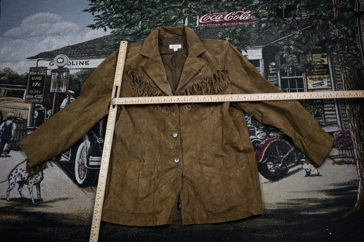 Vintage 1990s Western Fringe Jacket Women's M from propervintagecanada