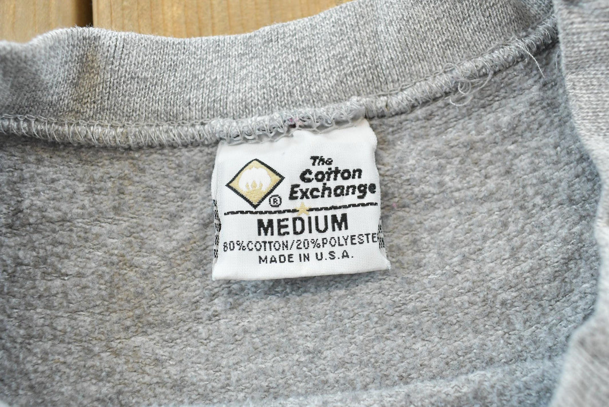 Vintage 1990s Western Illinois University Collegiate Crewneck Sweatshirt Men's S / College Spell Out / 90s Streetwear / Made in USA from propervintagecanada