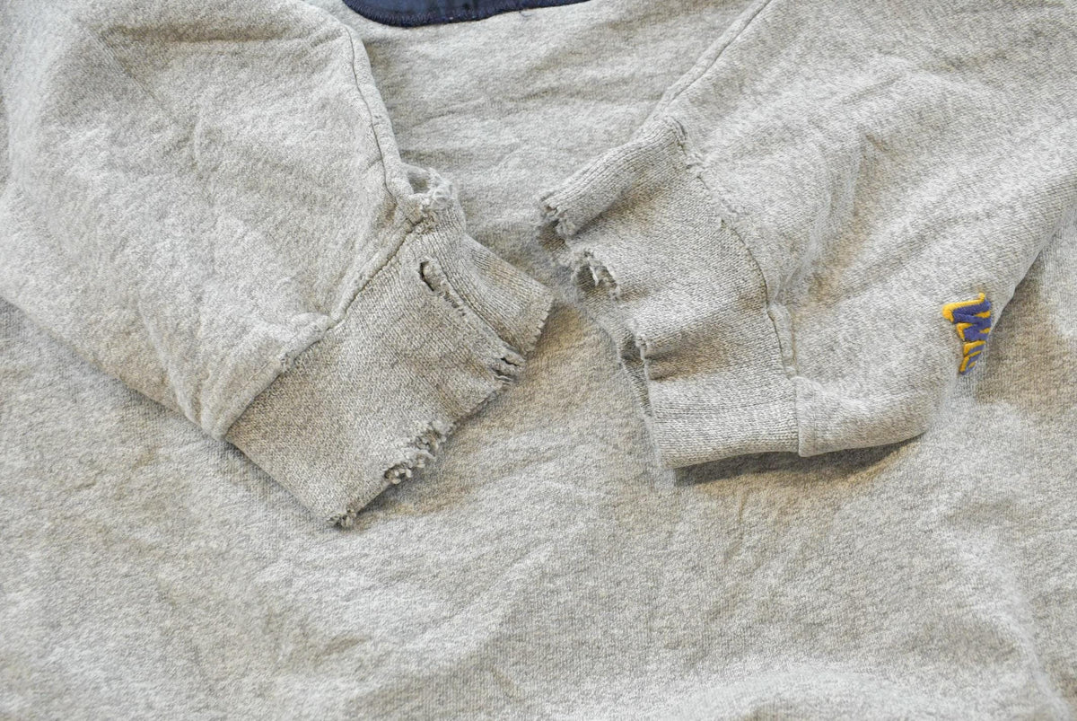 Vintage 1990s Western Illinois University Collegiate Crewneck Sweatshirt Men's S / College Spell Out / 90s Streetwear / Made in USA from propervintagecanada