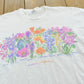 Vintage 1990s Western Wildflowers Nature T-Shirt Men's L from propervintagecanada