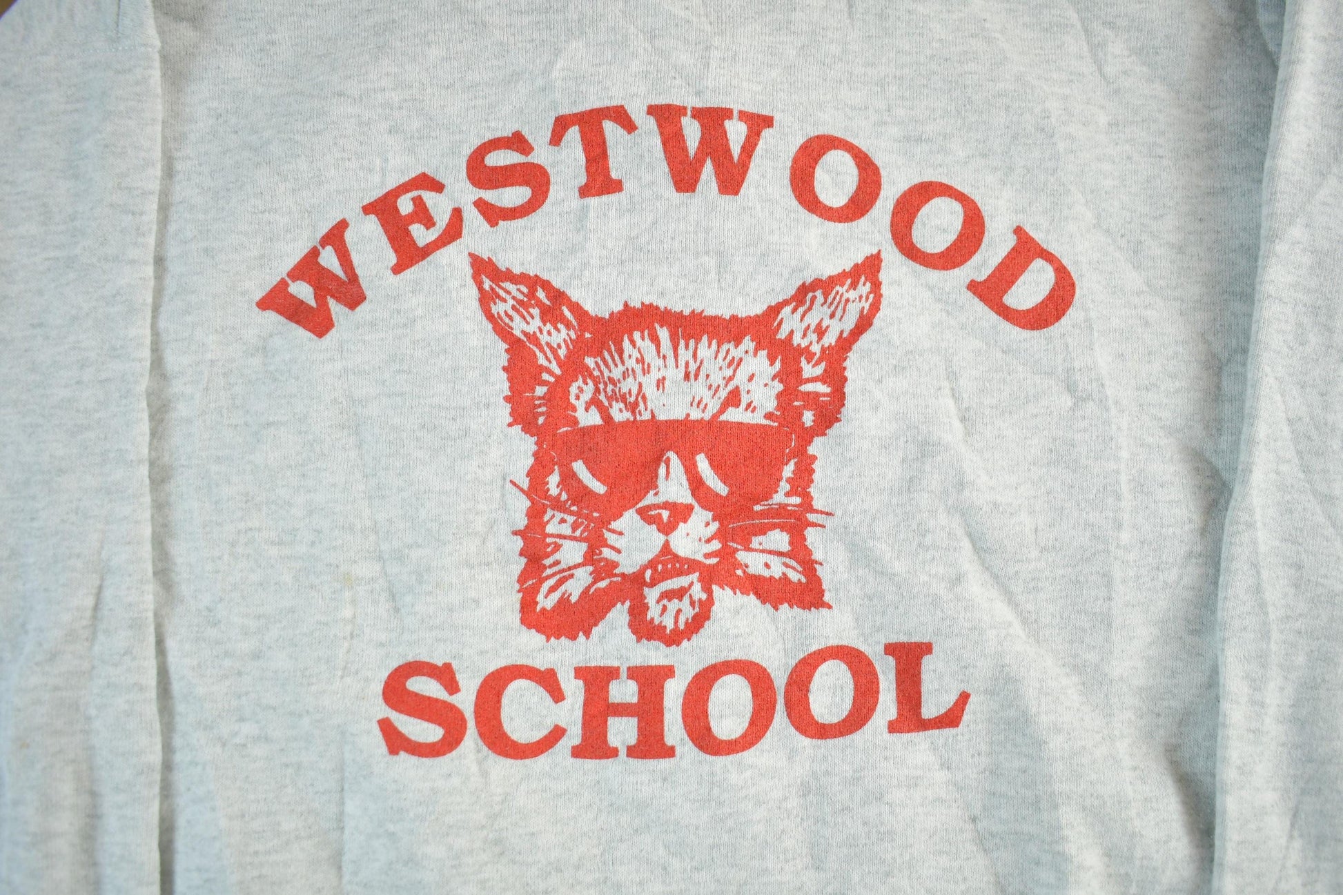 Vintage 1990s Westwood School Collegiate Crewneck Mens Medium from propervintagecanada