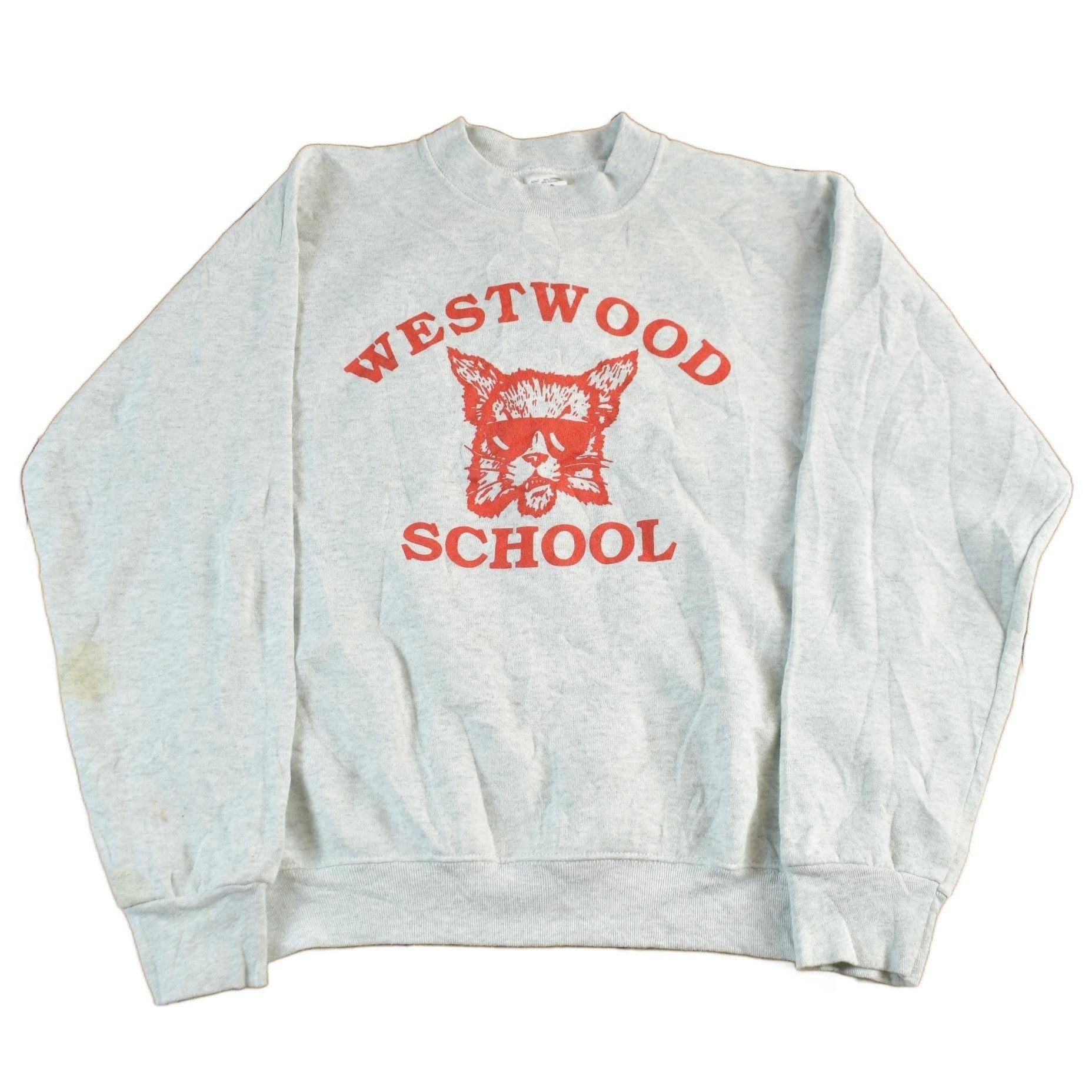 Vintage 1990s Westwood School Collegiate Crewneck Mens Medium from propervintagecanada