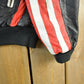 Vintage 1990s WHEREMI USA Leather Jacket Men's XL from propervintagecanada