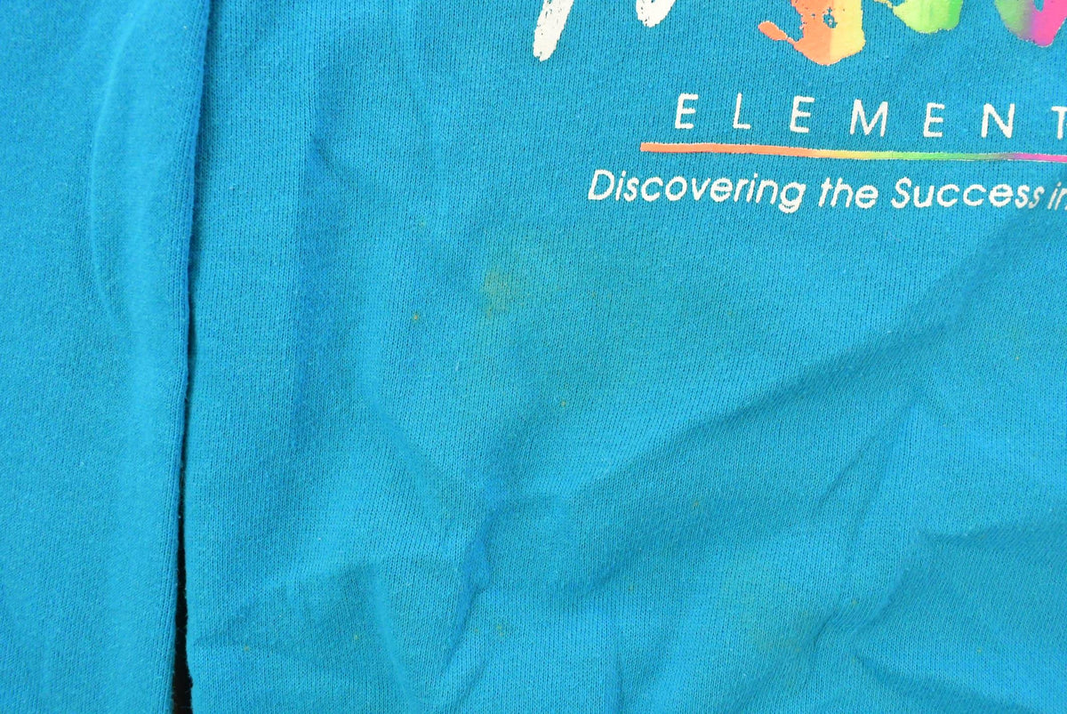 Vintage 1990s Whittier Elementary School Crewneck Sweatshirt Youth Large Men's Large from propervintagecanada