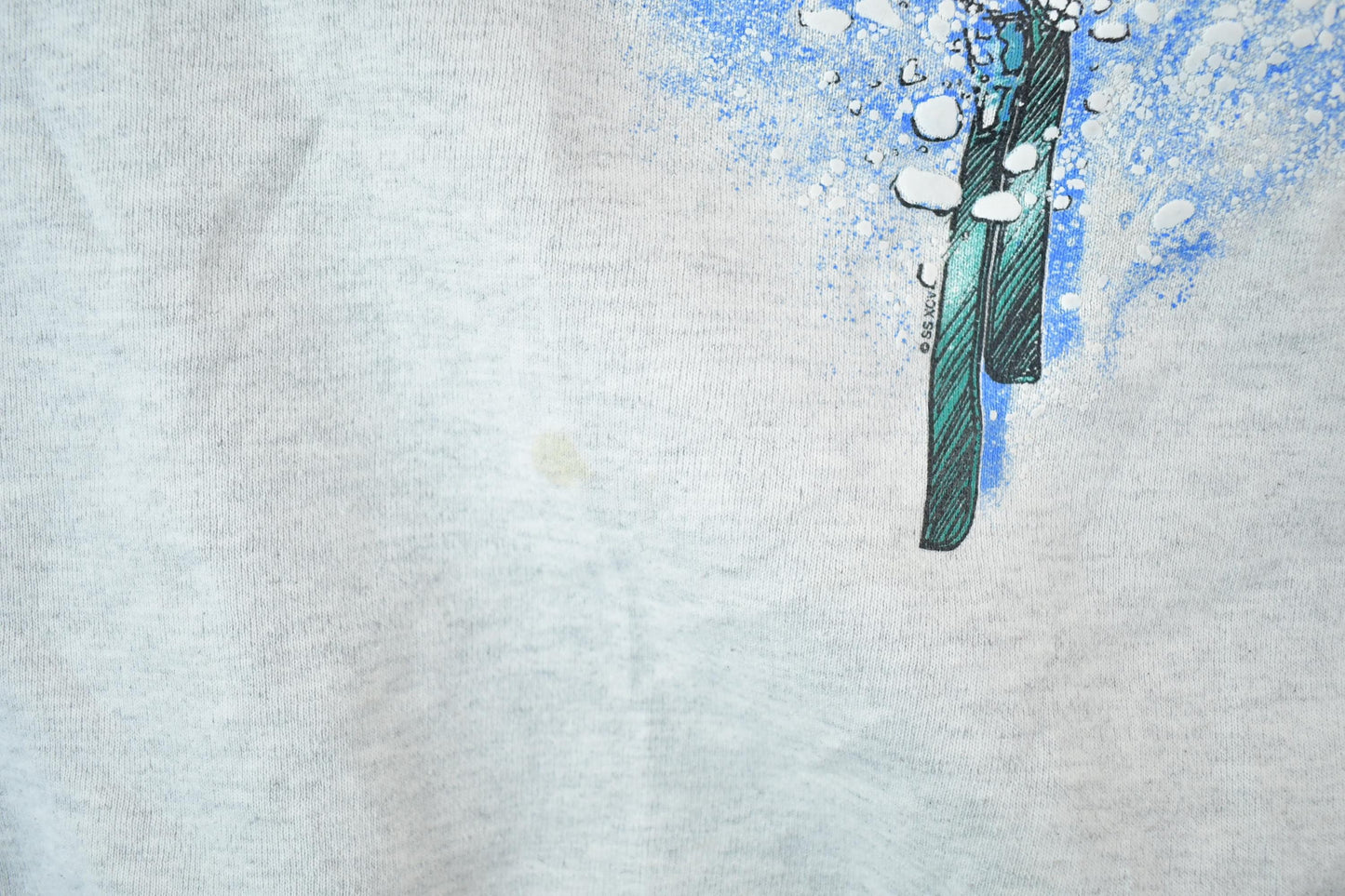 Vintage 1990s Wild Mountain Ski Area Outdoorsman Crewneck Sweatshirt Men's XL from propervintagecanada