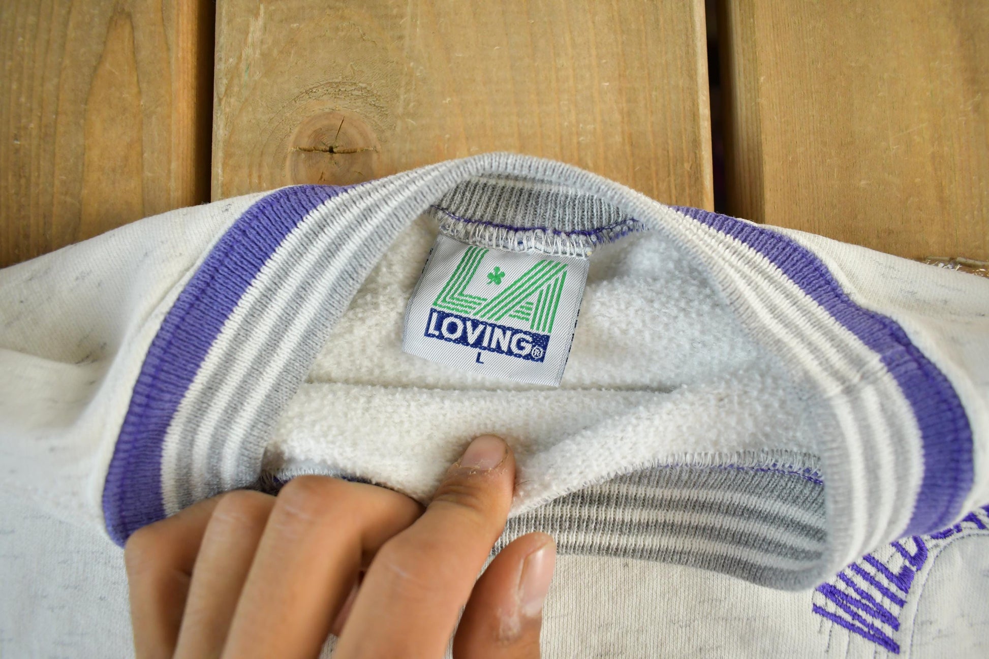 Vintage 1990s Wildcats Basketball Collegiate Crewneck Sweatshirt Men's Small from propervintagecanada