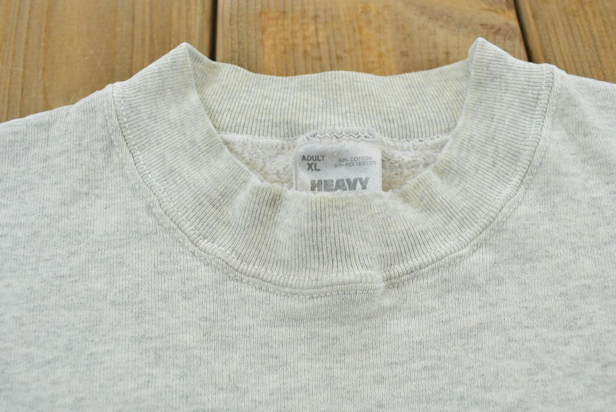 Vintage 1990s Willow Creek High School Souvenir Crewneck Sweatshirt Men's L / 90s Streetwear / Vacation Travel Tourism from propervintagecanada