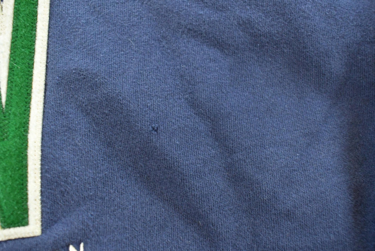 Vintage 1990s Wilmington College University Collegiate Embroidered Crewneck Sweatshirt Mens L from propervintagecanada