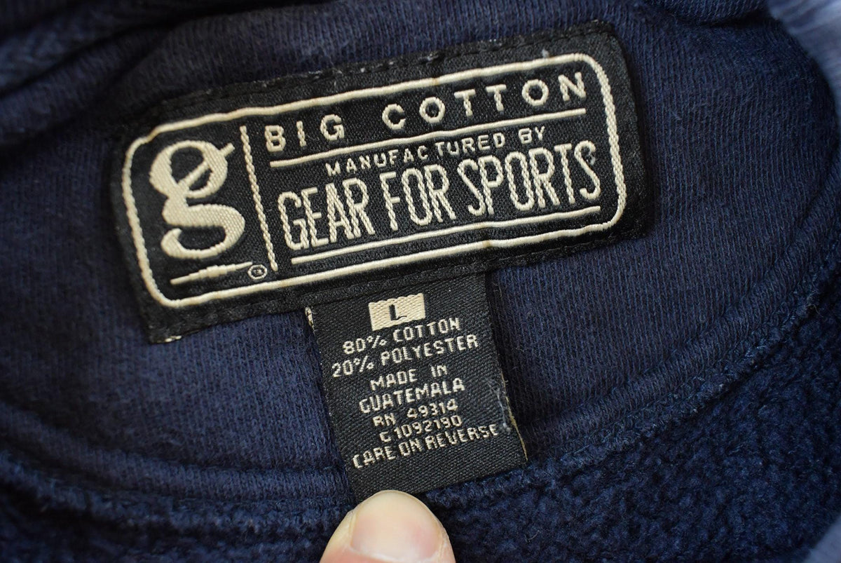 Vintage 1990s Wilmington College University Collegiate Embroidered Crewneck Sweatshirt Mens L from propervintagecanada