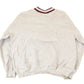 Vintage 1990s Wilmot Wolves Embroidered Collegiate V Neck Sweatshirt Men's XL from propervintagecanada