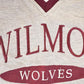 Vintage 1990s Wilmot Wolves Embroidered Collegiate V Neck Sweatshirt Men's XL from propervintagecanada