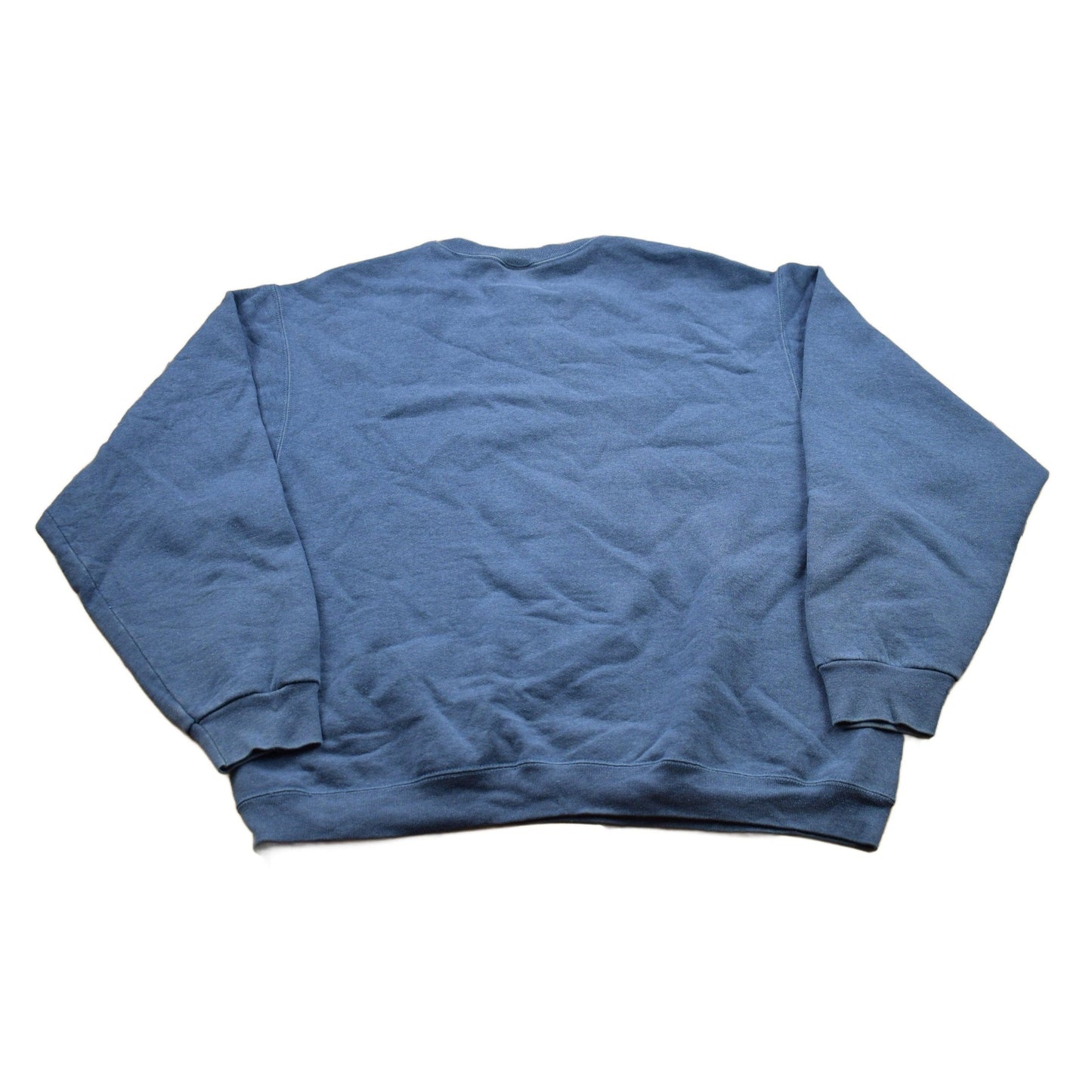 Vintage 1990s Wilson Blank Navy Blue Crewneck Sweatshirt Men's XL from propervintagecanada