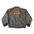 Vintage 1990s Wilson Golf & Tennis Team Embroidered Leather Bomber Jacket Men&