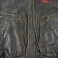 Vintage 1990s Wilson Golf & Tennis Team Embroidered Leather Bomber Jacket Men's Large from propervintagecanada
