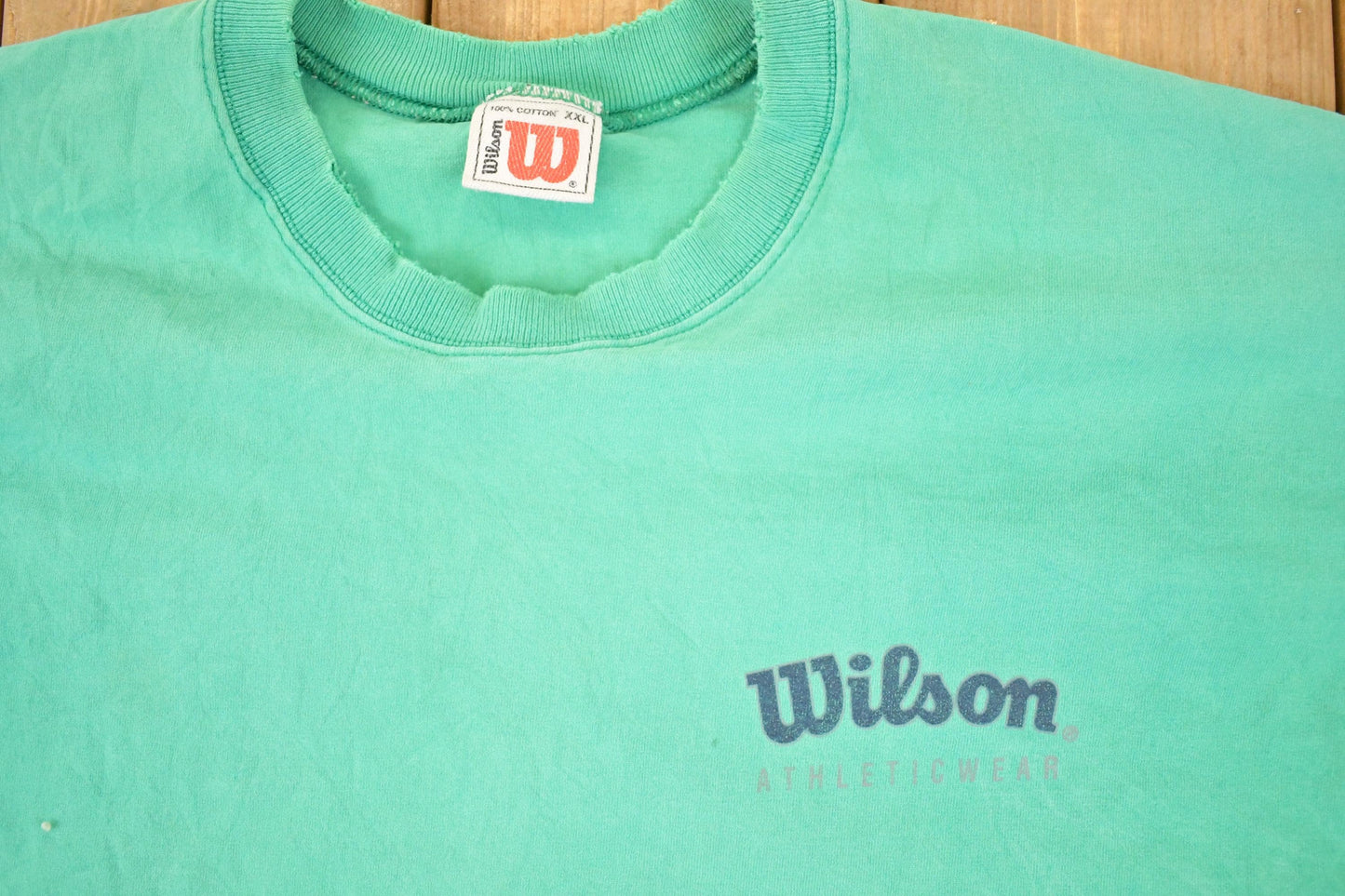 Vintage 1990s Wilson Heavyweight Souvenir Travel T-Shirt Men's XL from propervintagecanada