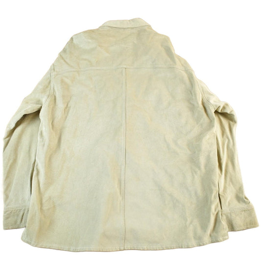 Vintage 1990s Wilson's Leather Button Up Shirt Men's XL from propervintagecanada