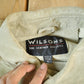 Vintage 1990s Wilson's Leather Button Up Shirt Men's XL from propervintagecanada