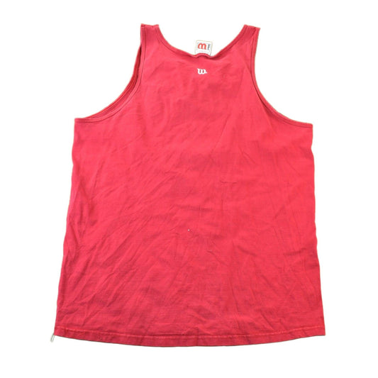 Vintage 1990s Wilson Tank Top Souvenir Sports Single Stitch Graphic Print Tank Men's XL from propervintagecanada