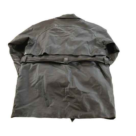 Vintage 1990s Wilsons Leather Belted Thermolite Lined Coat Jacket Women's L / 90s Streetwear / Outerwear from propervintagecanada